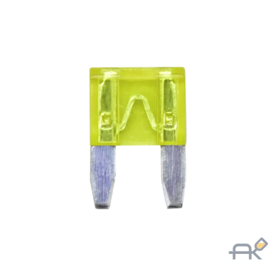 Предохранитель автомобильный MINI-10.8X16.5MM. желтый. 20 А (520830020)